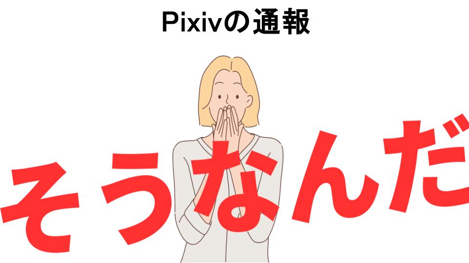 意味ないと思う人におすすめ！Pixivの通報の代わり